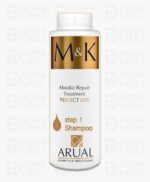 شامبو أسباني للعناية بالشعر المعالج بالبروتين والكيراتين، من ام اند كيه - 400 مل