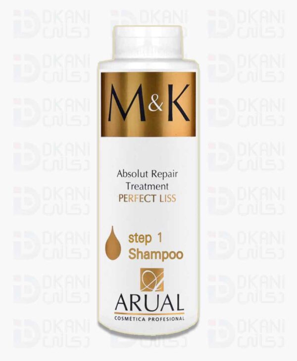 ⁦شامبو أسباني للعناية بالشعر المعالج بالبروتين والكيراتين، من ام اند كيه - 400 مل⁩ - الصورة ⁦1⁩