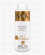 بلسم اسباني للعناية بالشعر المعالج بالبروتين والكيراتين، من ام اند كيه - 400 مل